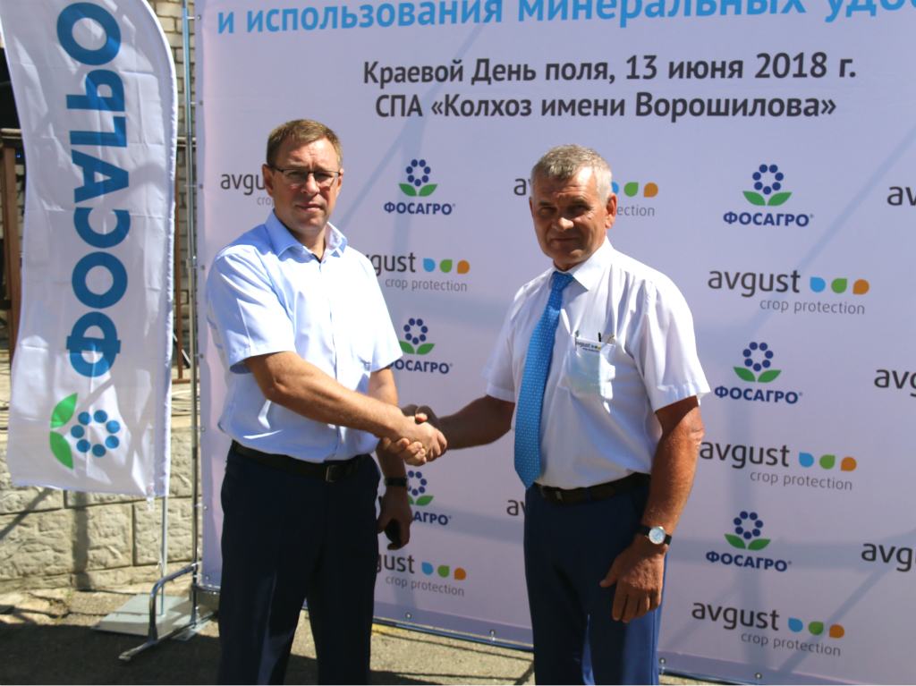 Stavropol: novoaleksandrovski rayonunda tarla günü